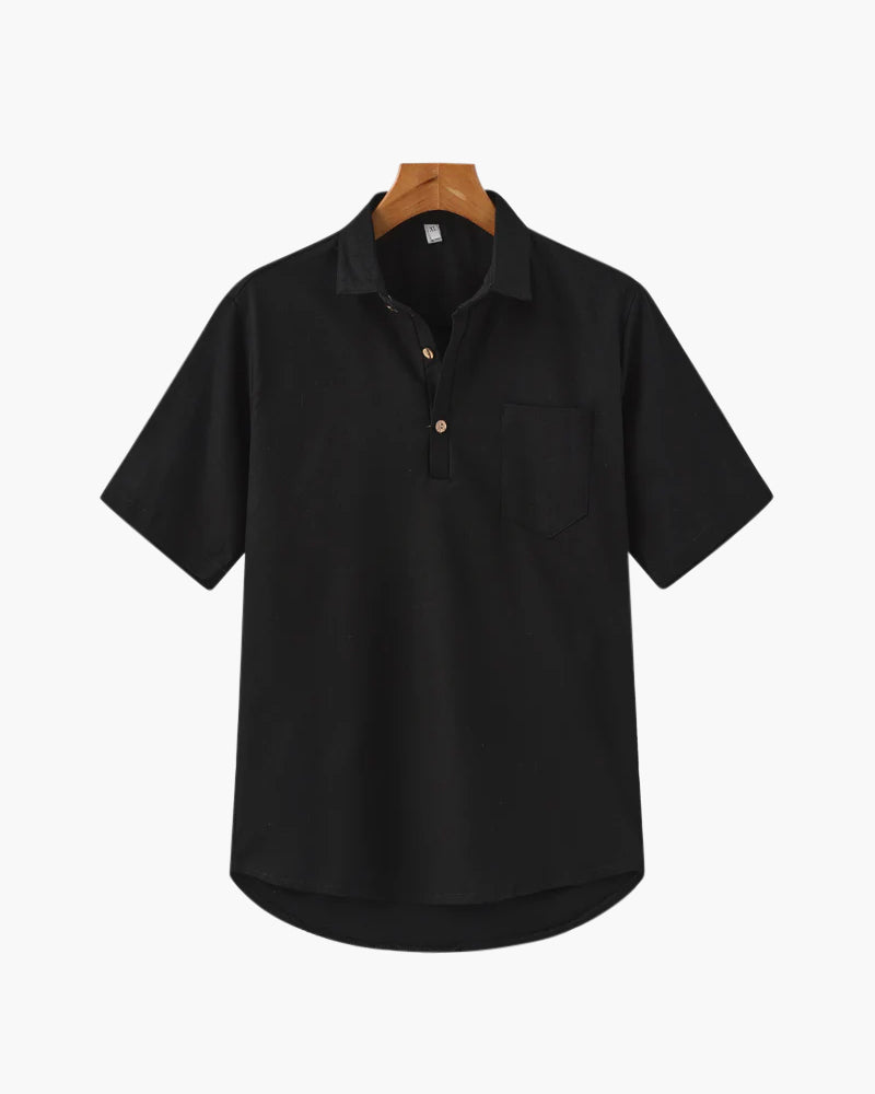 C&B- Linen Polo