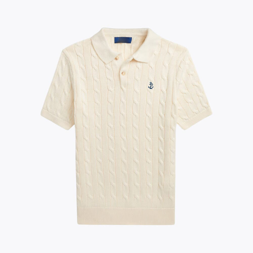 The Capri Polo-Collar Knit