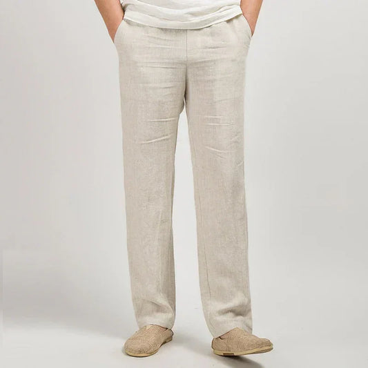COMO Straight Linen Pants