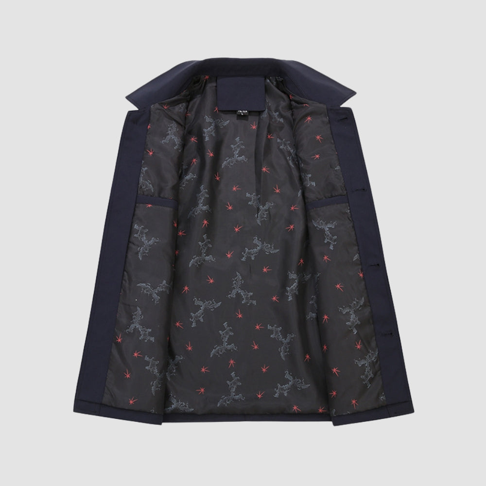 Old Money Lapel Collar Short Coat