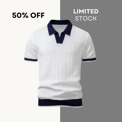 50% OFF | Prestige Contrast Polo Shirt – Italian Edition