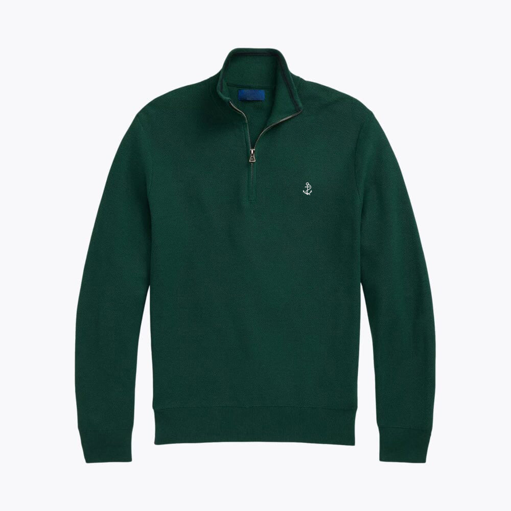 The Dubrovnik Mesh Quarter-Zip