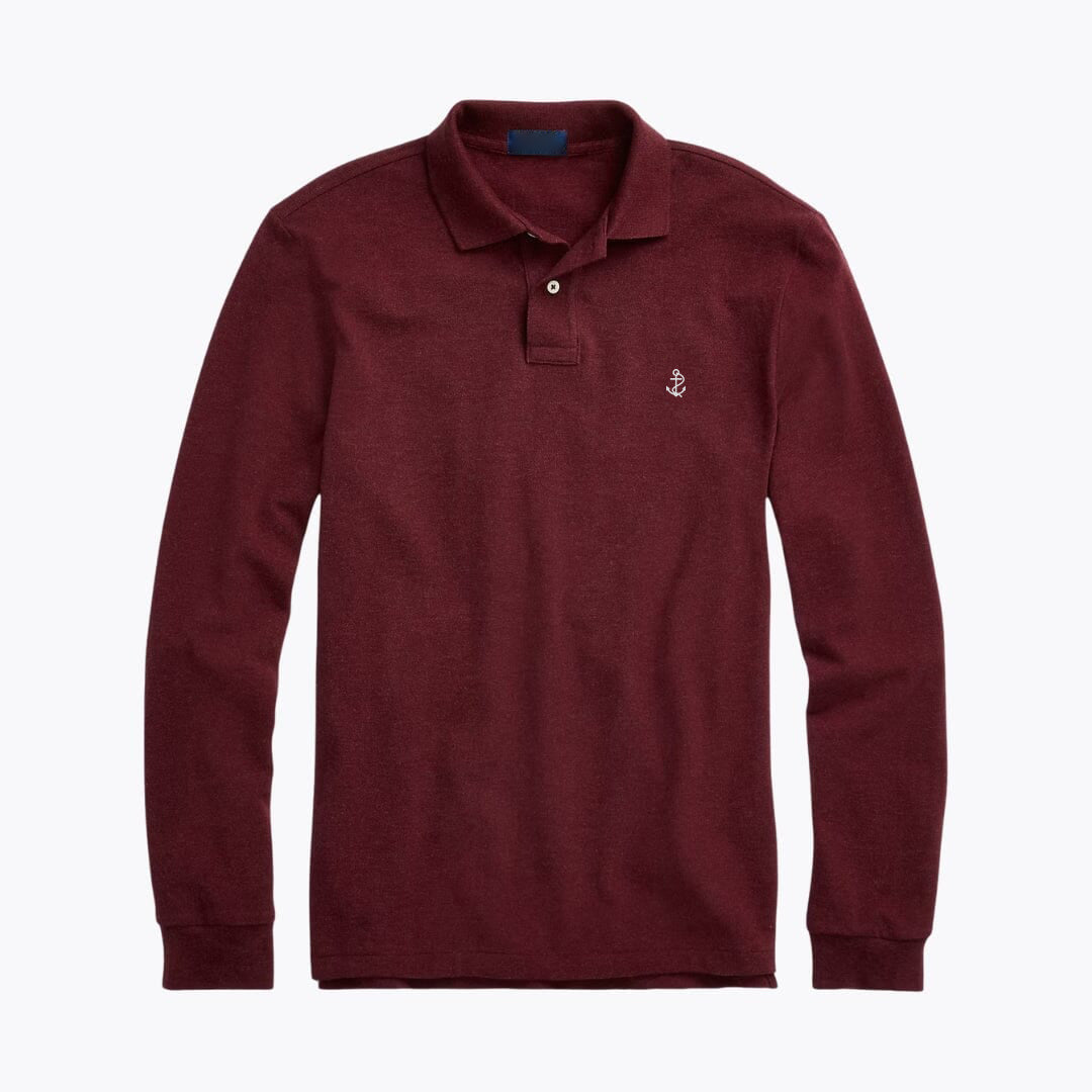 The Comporta Long-Sleeve Polo