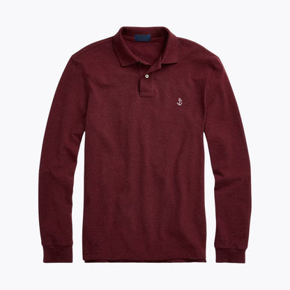 The Comporta Long-Sleeve Polo
