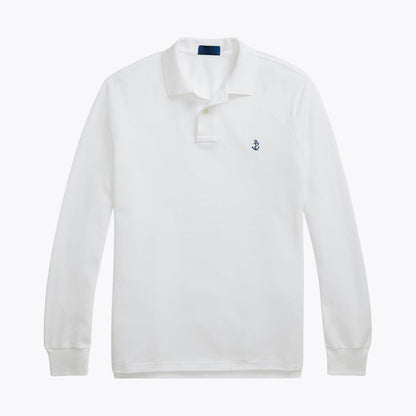 The Comporta Long-Sleeve Polo
