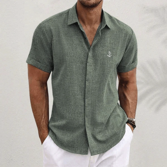 The Ibiza Linen-Blend Shirt