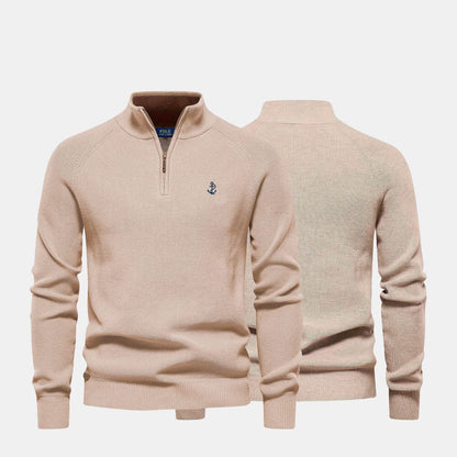 The Porto Zip Knit