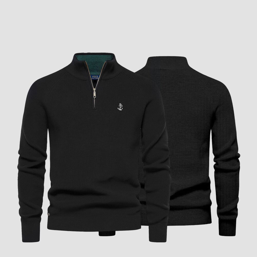 The Porto Zip Knit