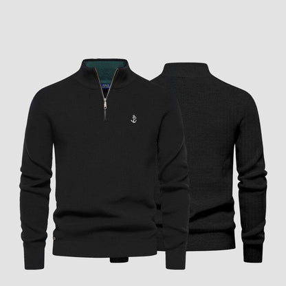 The Porto Zip Knit