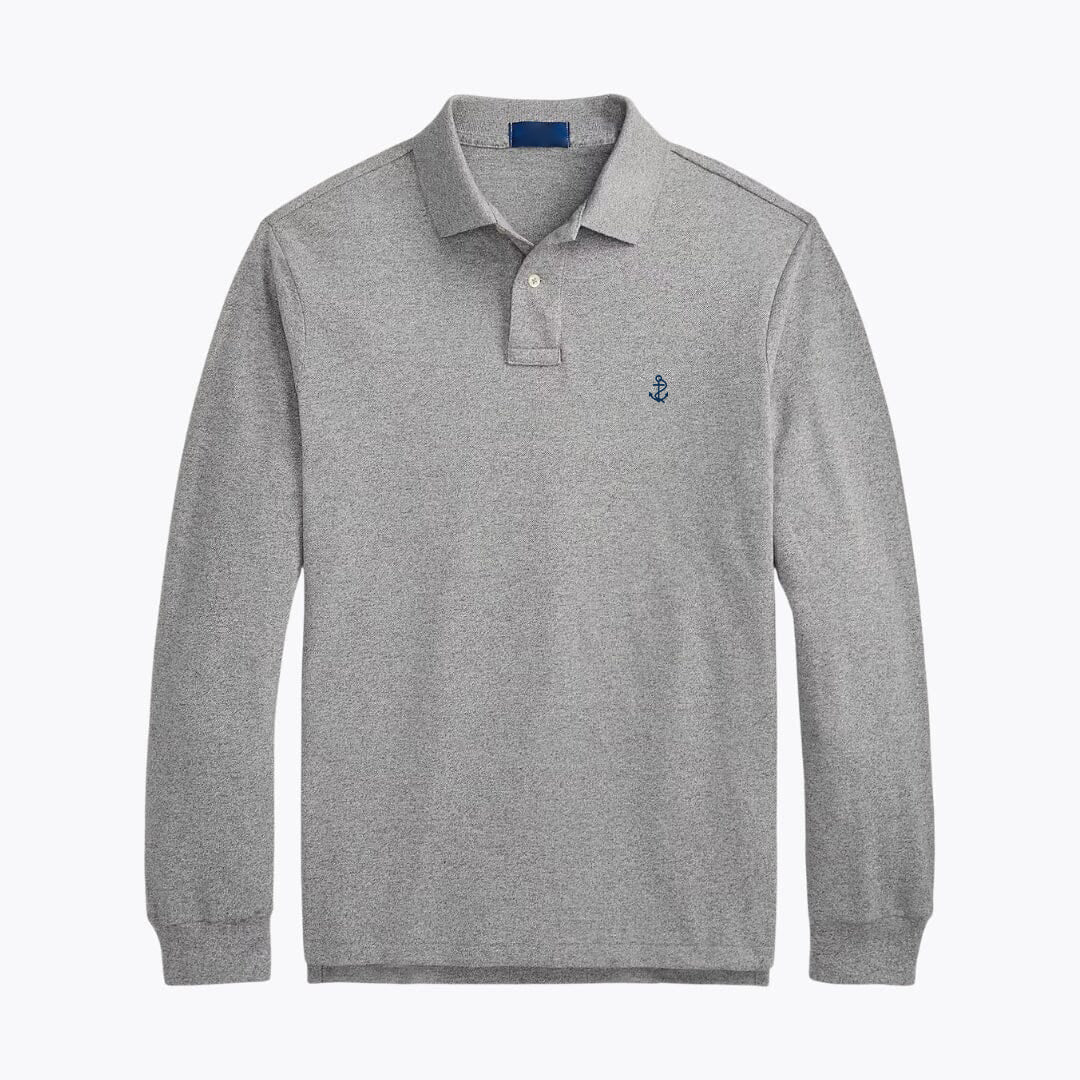 The Comporta Long-Sleeve Polo