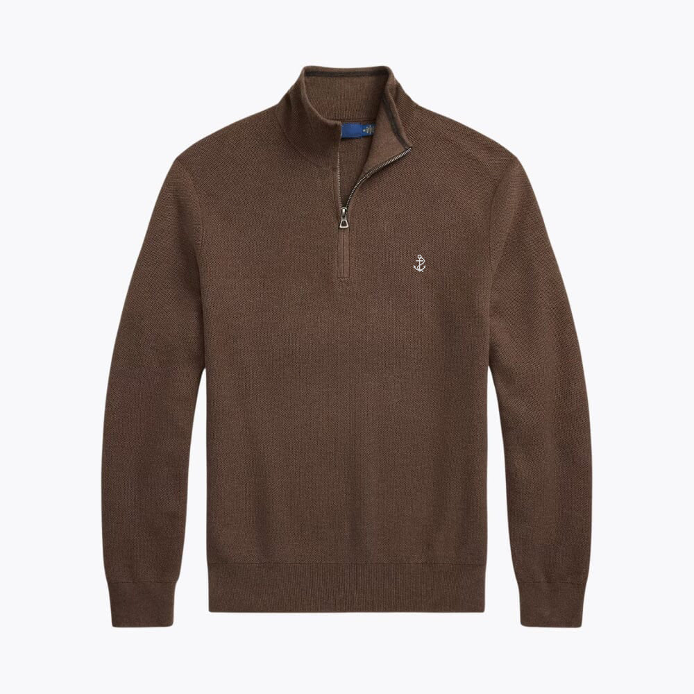 The Dubrovnik Mesh Quarter-Zip