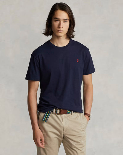The Faro Jersey Tee – Navy