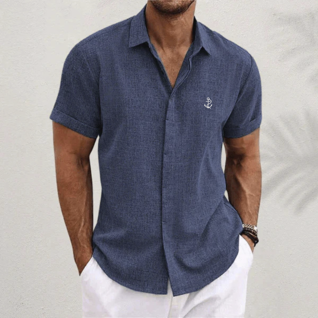 The Ibiza Linen-Blend Shirt