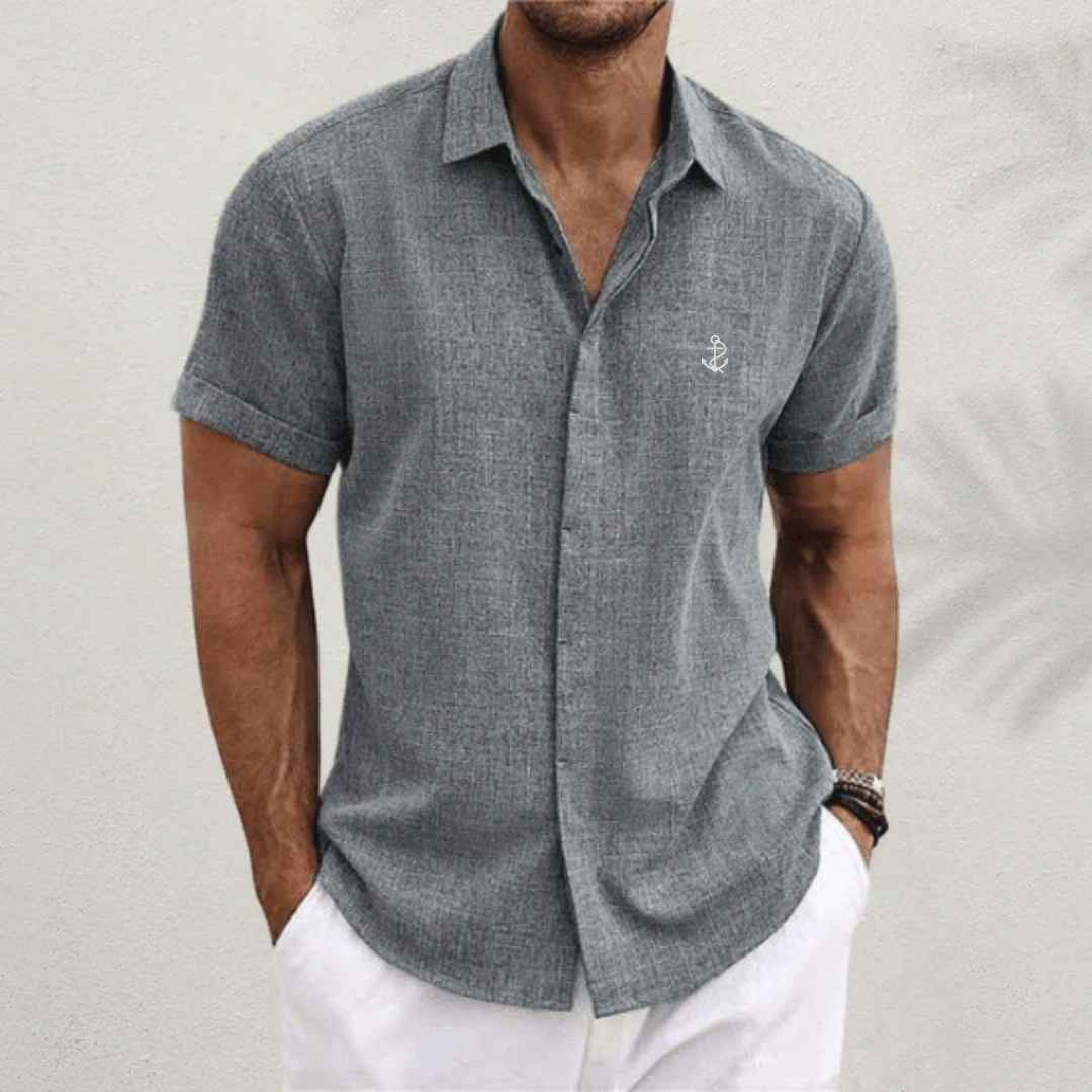 The Ibiza Linen-Blend Shirt