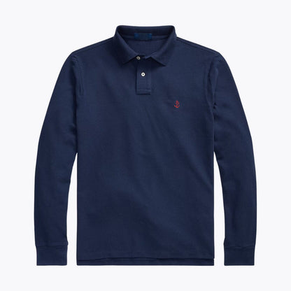The Comporta Long-Sleeve Polo