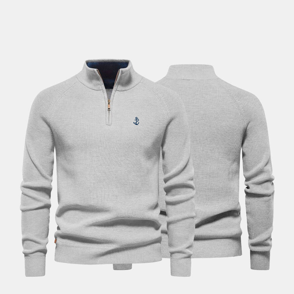 The Camogli Zip-Neck Sweater