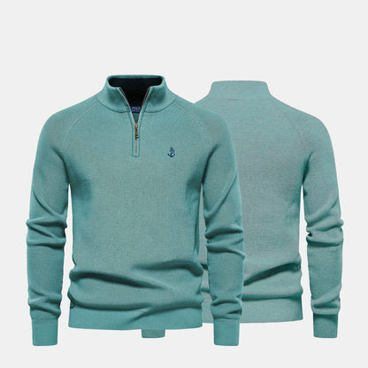 The Porto Zip Knit