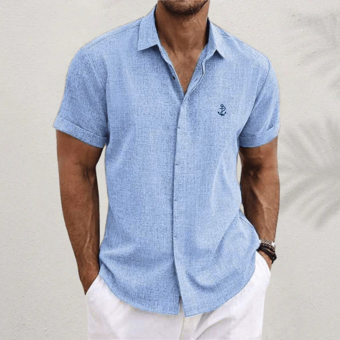 The Ibiza Linen-Blend Shirt