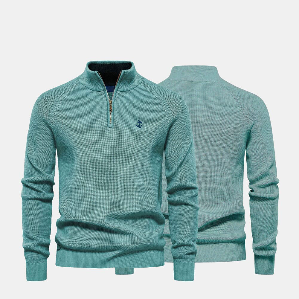 The Camogli Zip-Neck Sweater