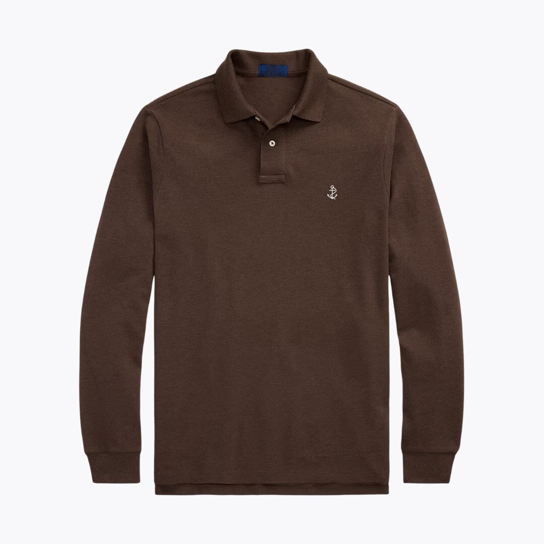 The Comporta Long-Sleeve Polo