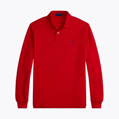 The Comporta Long-Sleeve Polo