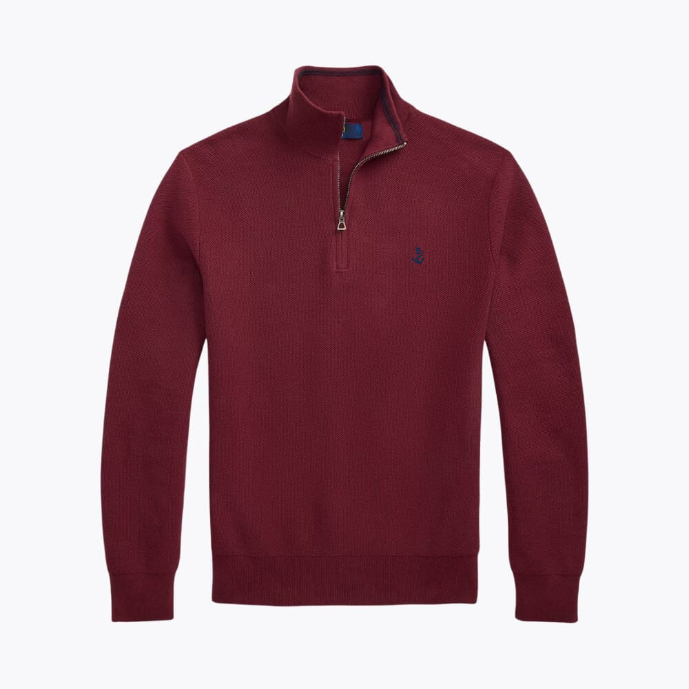 The Dubrovnik Mesh Quarter-Zip