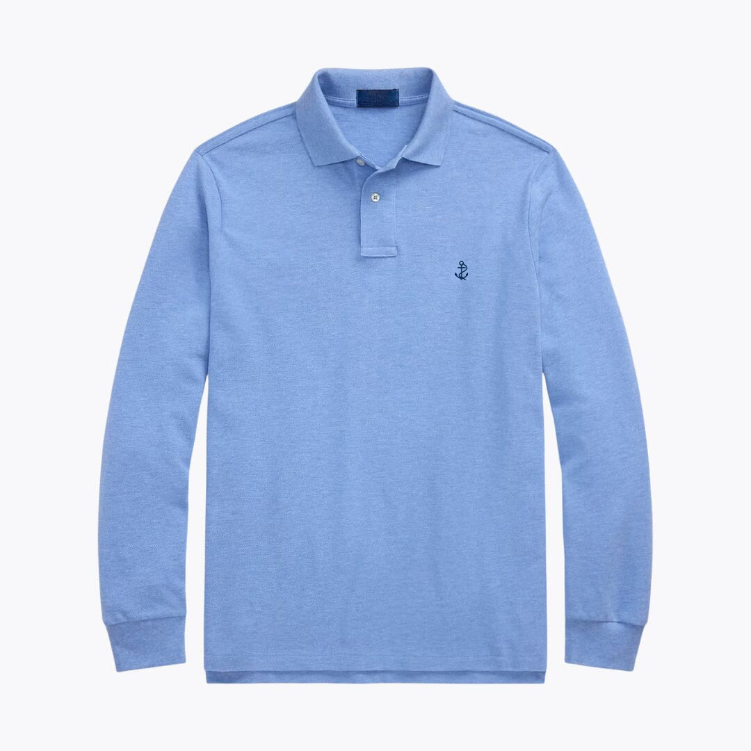 The Comporta Long-Sleeve Polo