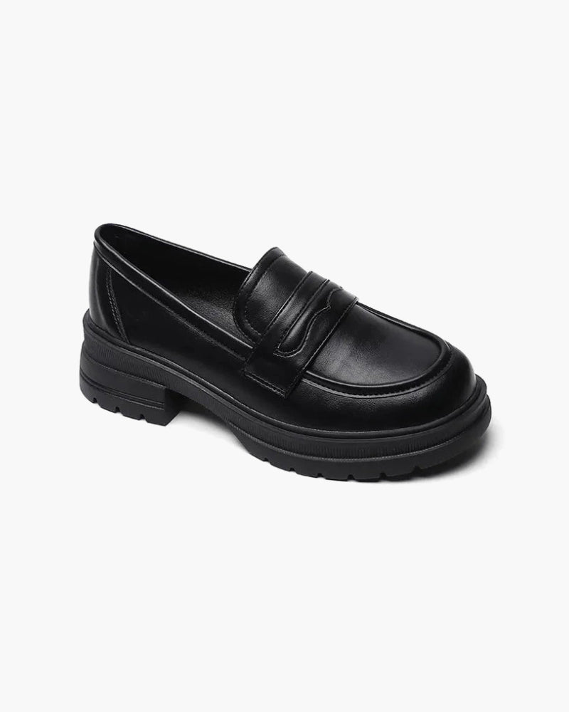Leder Slipper