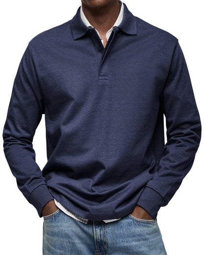 Alexandre™ | Casual Long Sleeve Polo Shirt