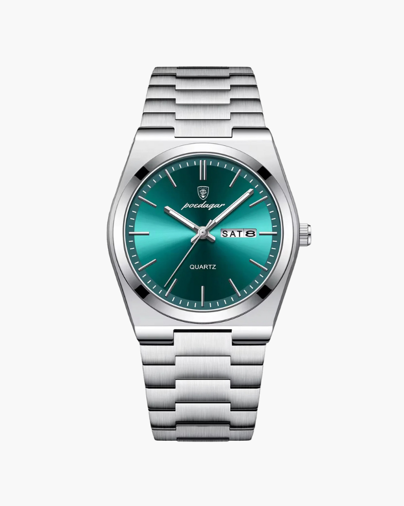 Marine Quarz Uhr
