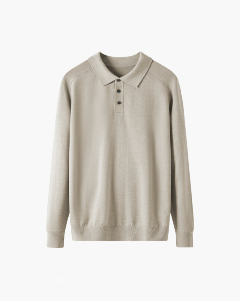 100% Premium Wolle Polo