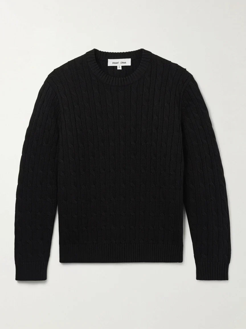 Old Money Cable-knit Pullover