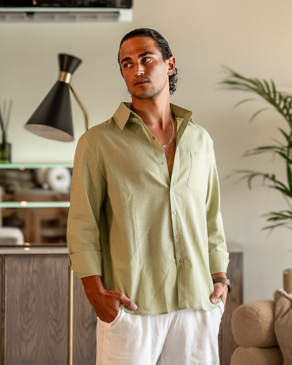 Cape Town – 100% Linen Shirt