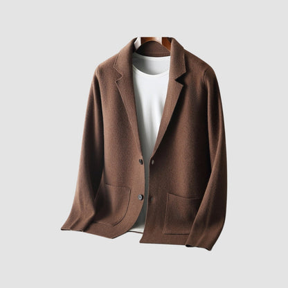 Old Money V-Neck Pure Cashmere Wool Cardigan