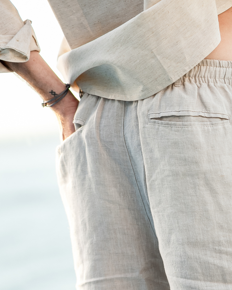 Casablanca – Premium Linen Shorts