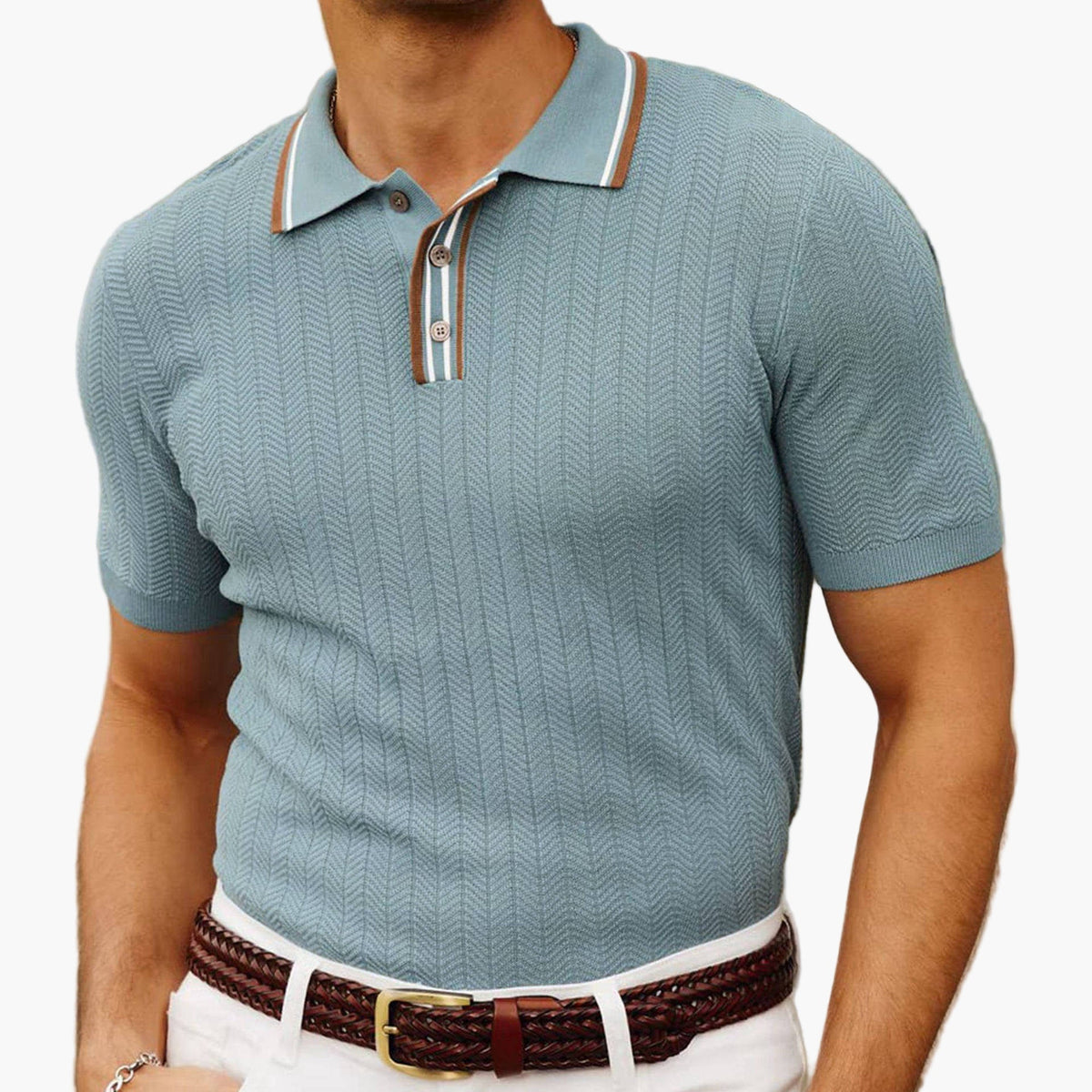AMALFI Knit Polo
