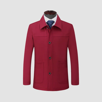 Old Money Lapel Collar Short Coat