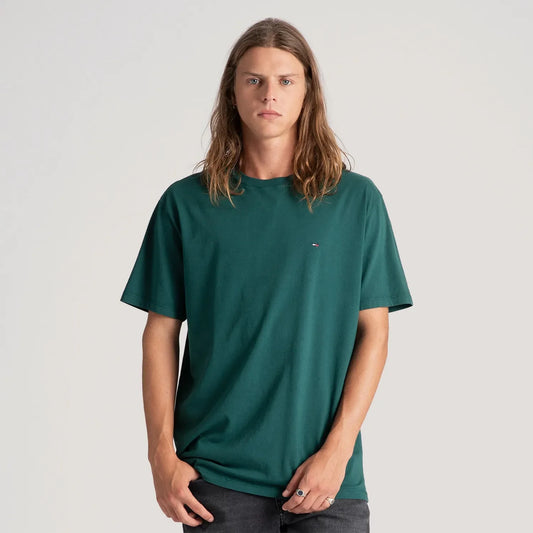 Classic Slim C-Neck T-Shirt - Dark Green