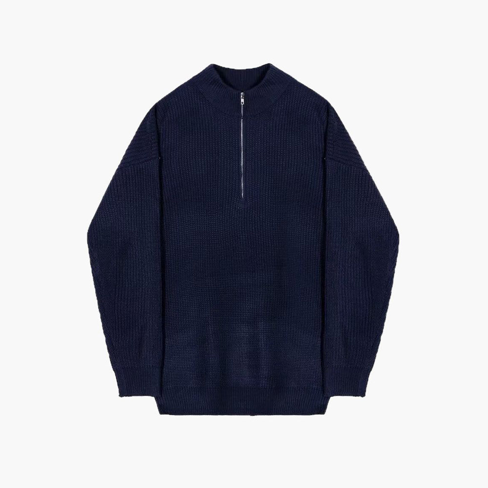 JEONJU Half Zip Sweater