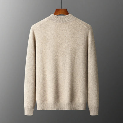 Old Money Men’s Cashmere Zip Jacket