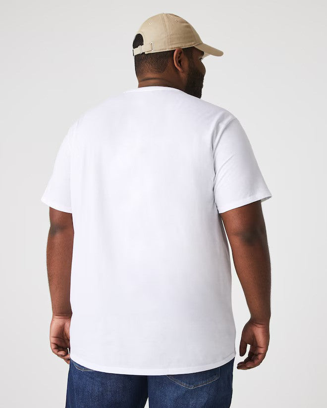 Classic Slim C-Neck T-Shirt - White