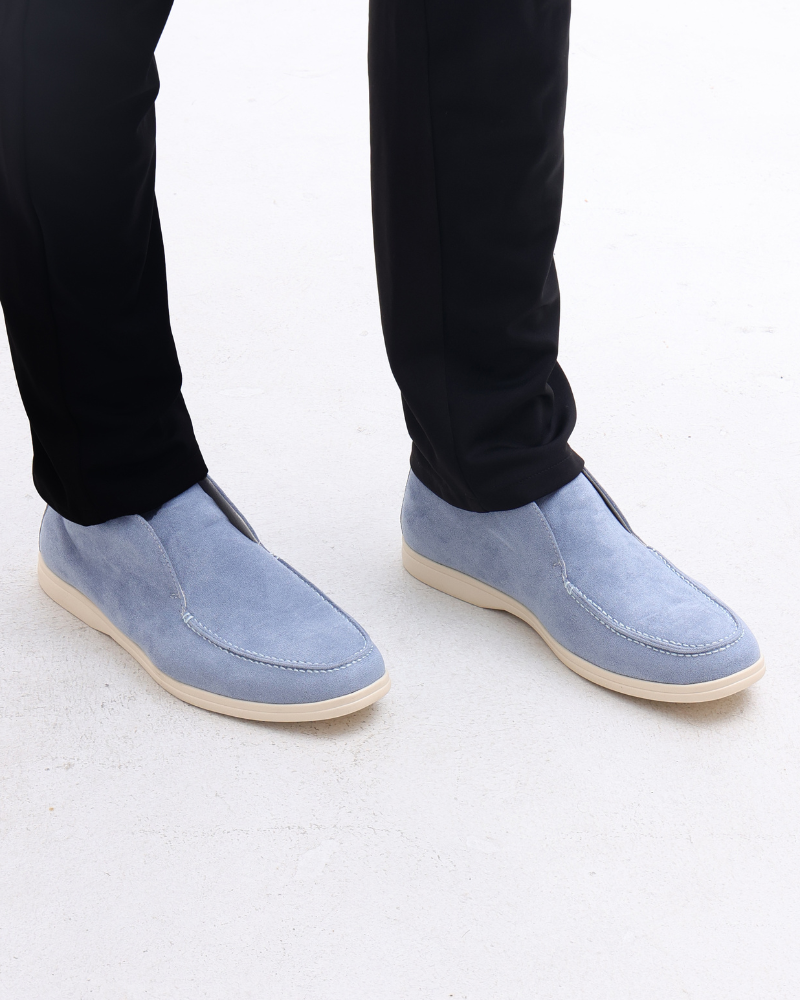 Hohe Wildleder Slipper