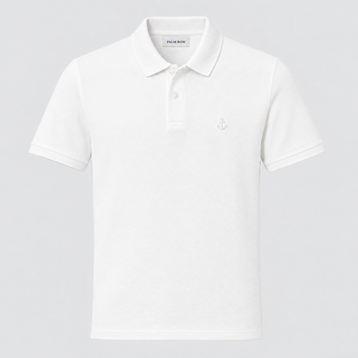 Saint-Tropez Piqué Polo - White