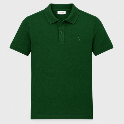 Saint-Tropez Piqué Polo - Green