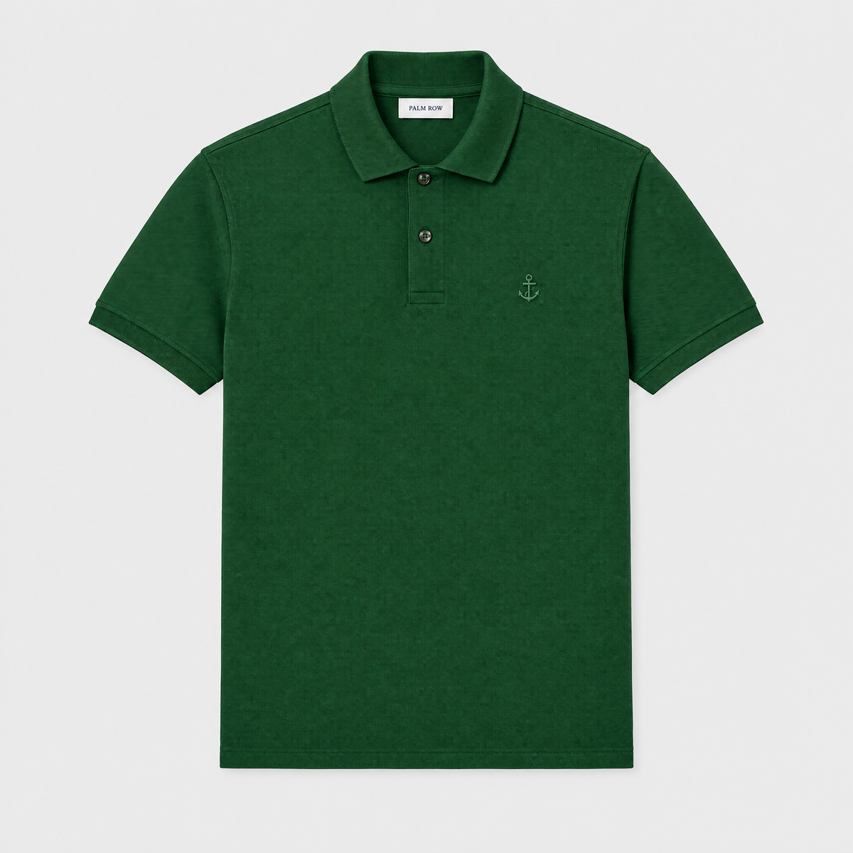 Positano Piqué Polo - Pine Green