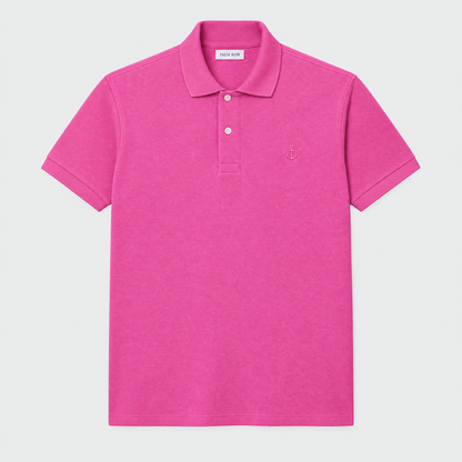 Positano Piqué Polo - Pink