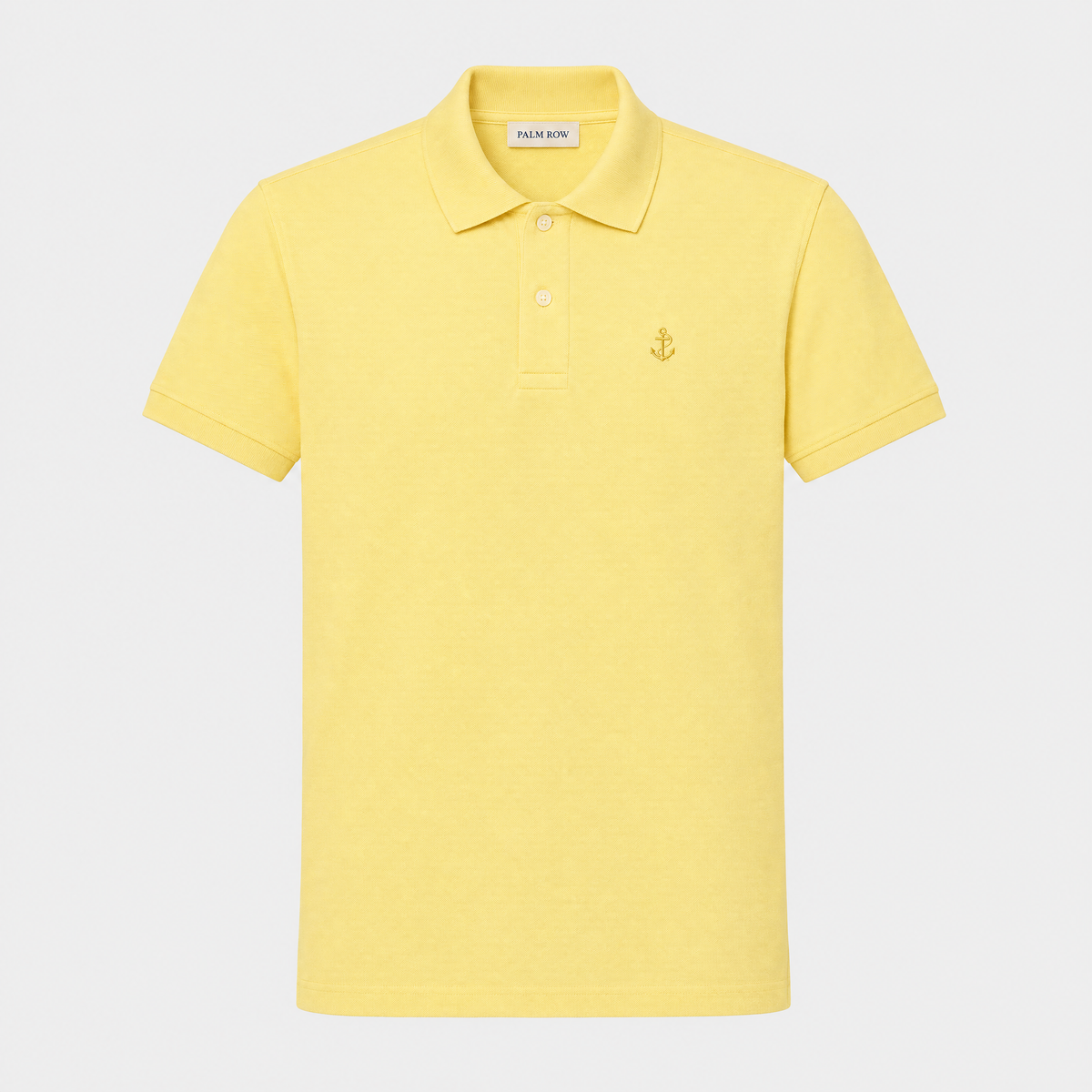Positano Piqué Polo - Yellow