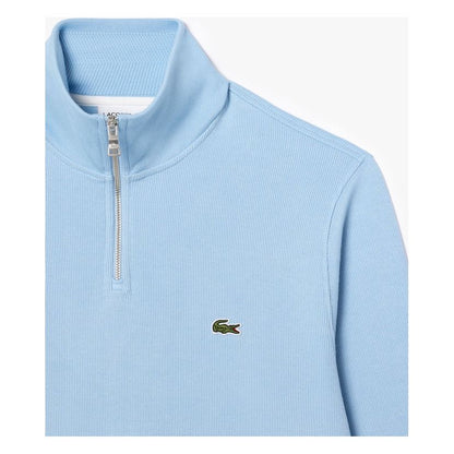 Zippered Stand Up Collar Sweat