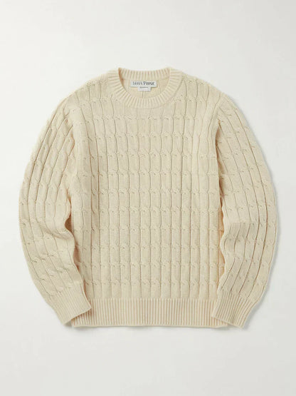Old Money Cable-knit Pullover