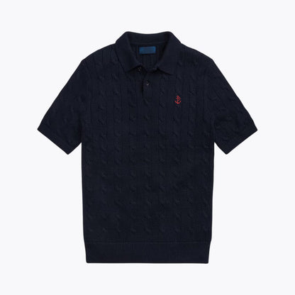 The Capri Polo-Collar Knit